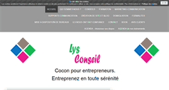 Desktop Screenshot of lysconseil.com