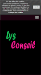 Mobile Screenshot of lysconseil.com